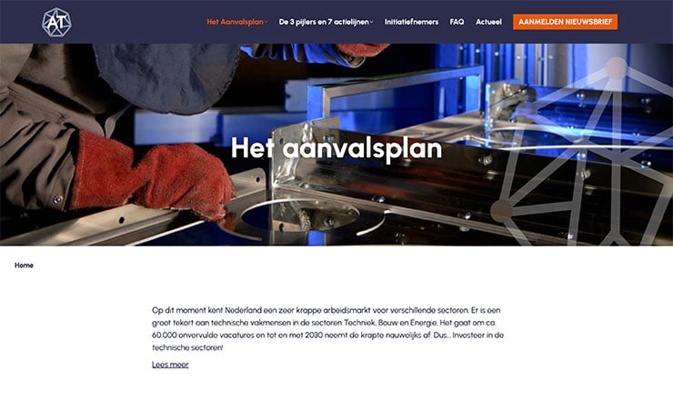 Aanvalsplan Bouw, Energie & Techniek